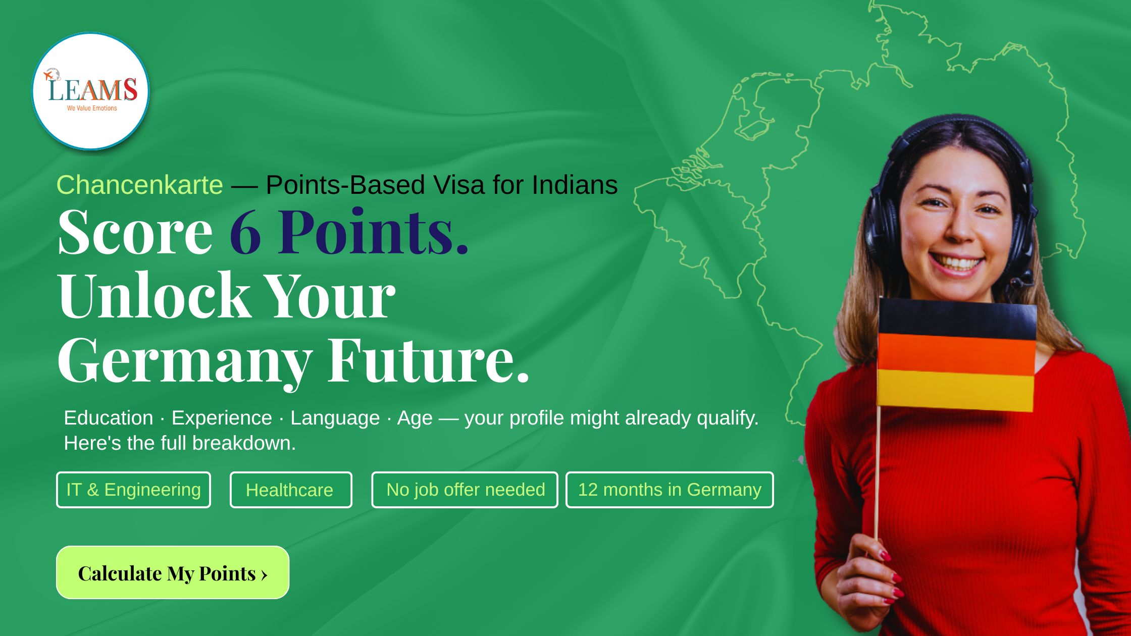 Germany Opportunity Card Chancenkarte 2026 — points-based visa for Indian professionals to work in Germany without a job offer