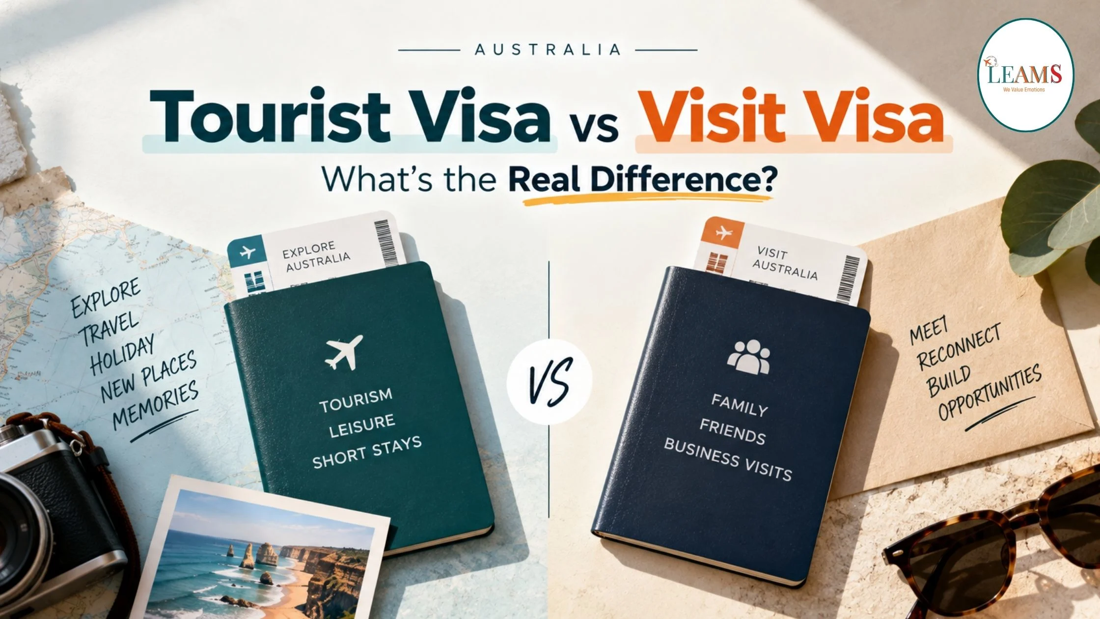 Difference between Australia Tourist Visa and Visit Visa Subclass 600 explained