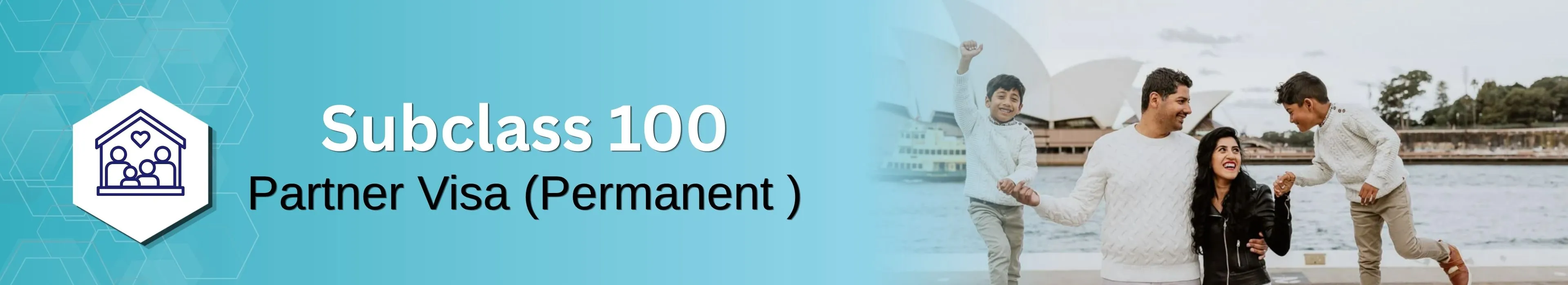 Couple receiving Australia permanent partner visa Subclass 100
