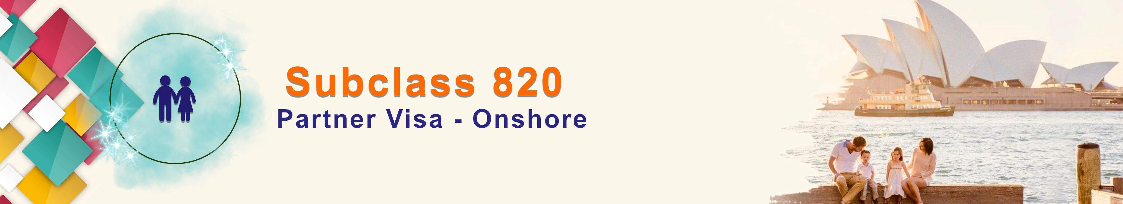 Couple applying for Australia Subclass 820 Partner Visa