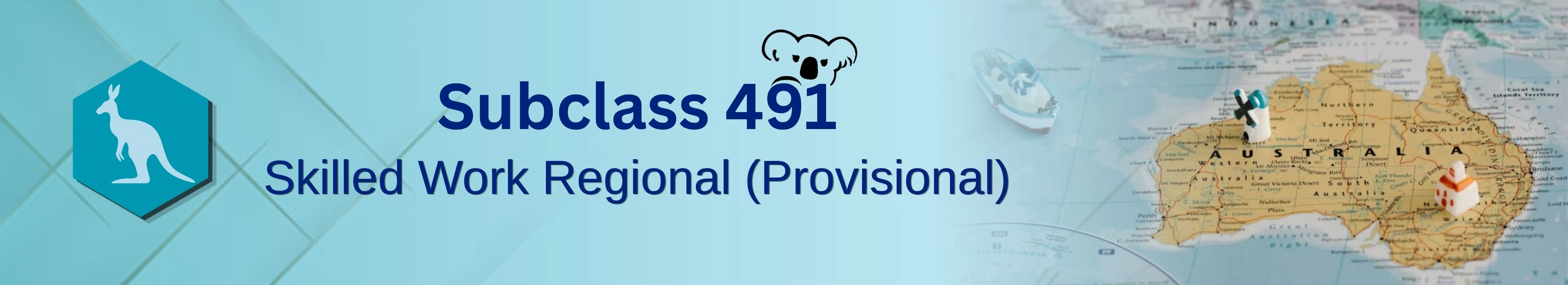 Skilled migrant applying for Australia Subclass 491 regional work and PR pathway visa