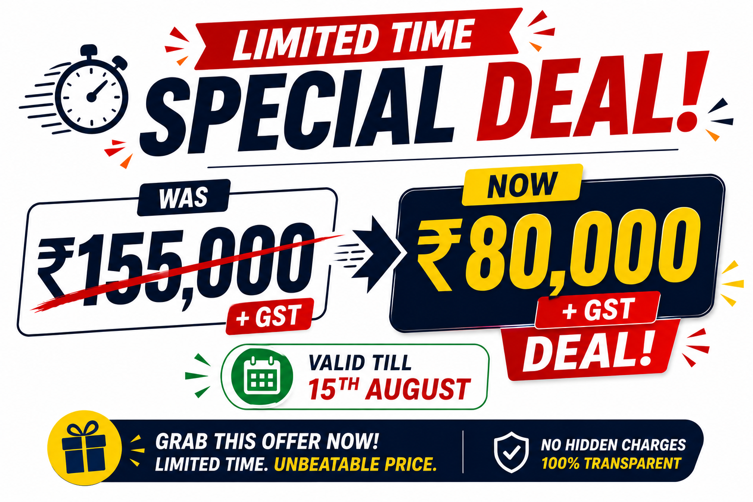 80th Independence Day Australia PR Special Offer