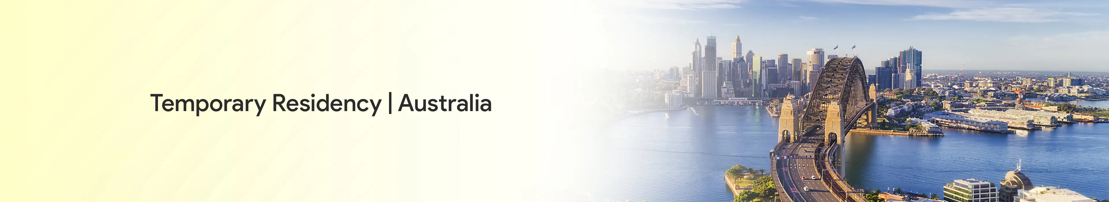 Temporary residency in Australia banner