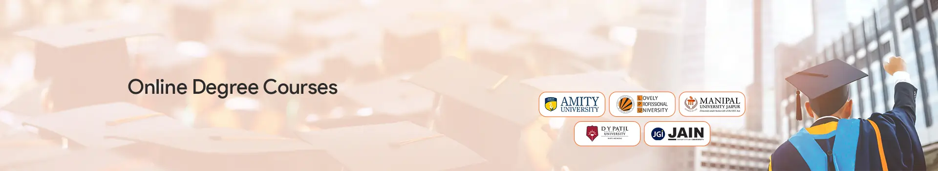 University banner showing global education themes