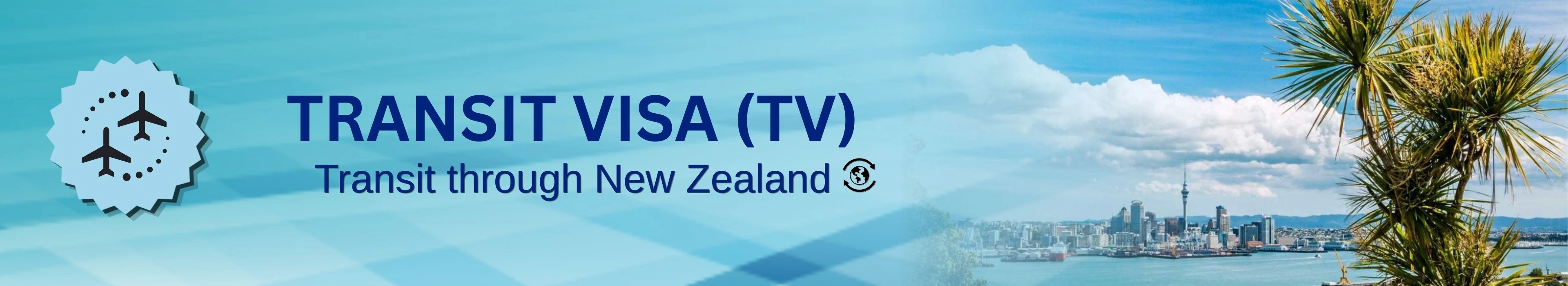 Traveler transiting through Auckland Airport in New Zealand under the Transit Visa travel pathway.