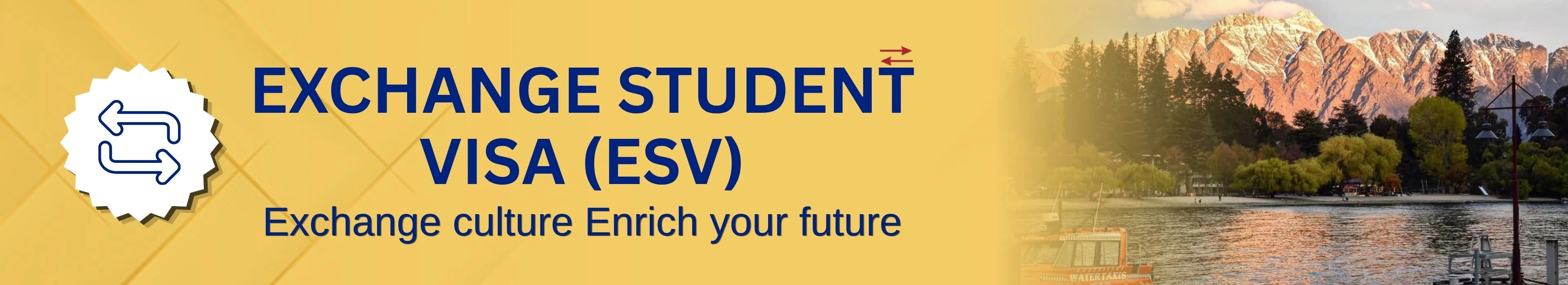 International exchange student studying at a New Zealand educational institution under the Exchange Student Visa pathway.