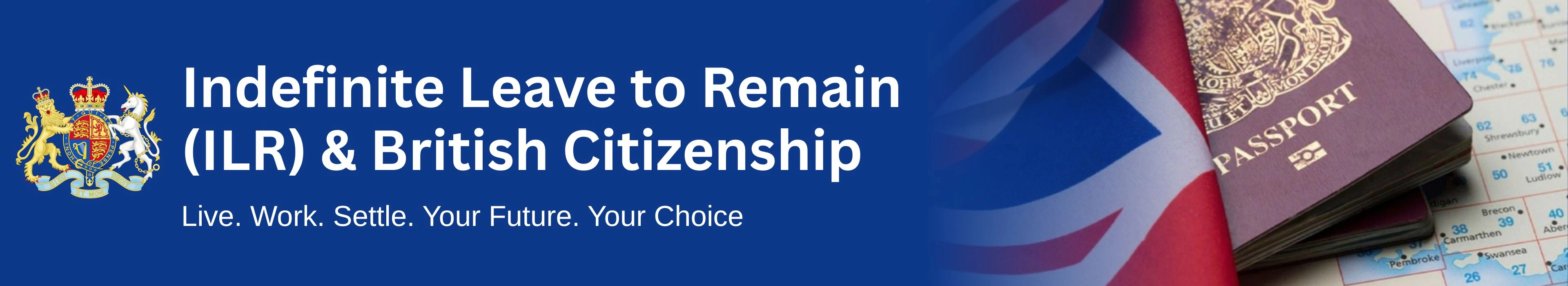 British passport representing ILR and British citizenship for Indian nationals